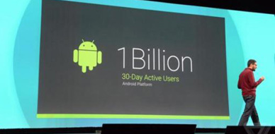 Google:截止6月Android活跃用户超10亿