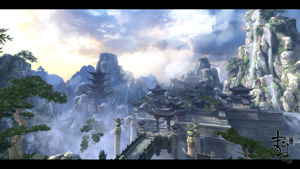 《青云志》片场实地取景 高清实景截图首曝-图07：云雾缥缈的青云山.jpg